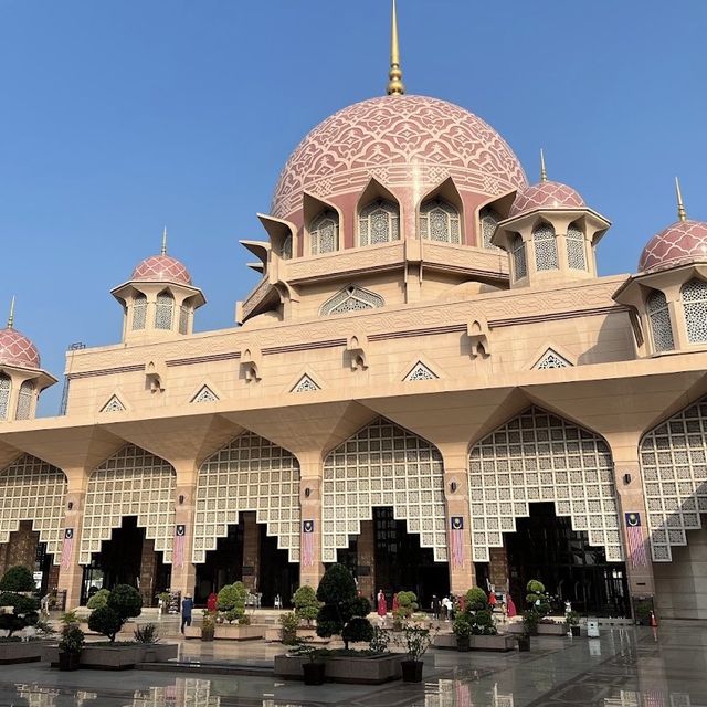 Beautiful Pink Mosque