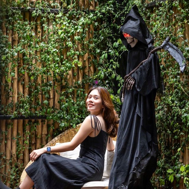 เปิดแล้ว Halloween Season at CHAN nature cafe'
