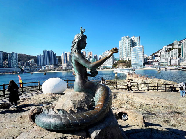 南韓釜山 又是一個海底龍宮的傳說 松島天空步道 송도구름산책로