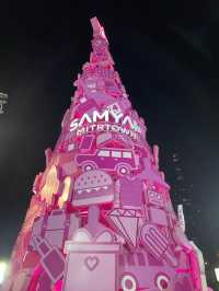 คริสต์มาสนี้สีชมพู🩷ที่สามย่านมิตรทาวน์🎄