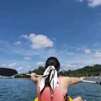 Weekend Kayaking at Sentosa Siloso Beach
