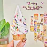 🌈Boring Ice-Cream Surin : Frozen Yogurt & Waffle
