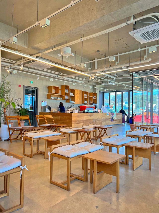 죽도해변뷰 카페 마할로☕️