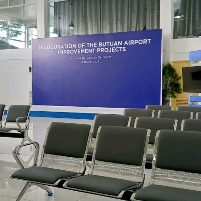 Newly renovated Butuan Airport !