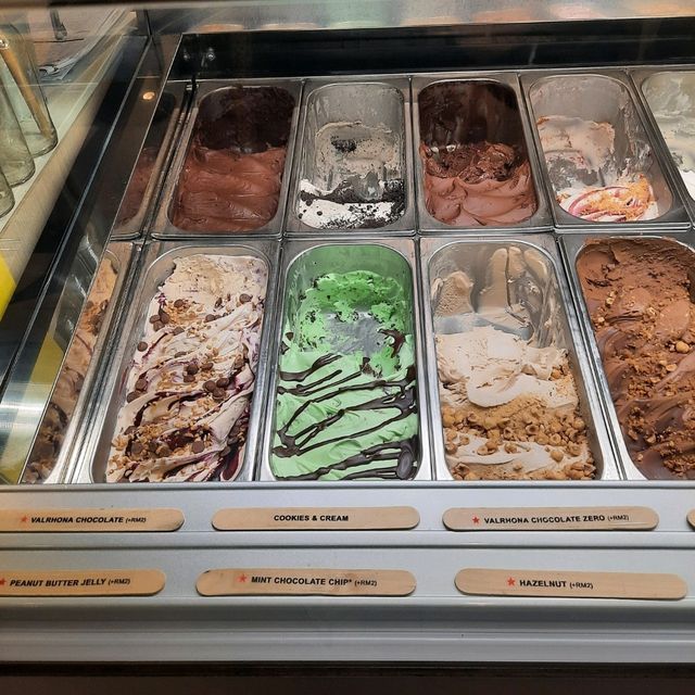 Premium ice cream to quench your thirst