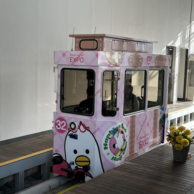 釜山青沙浦纜車慢活體驗🚞