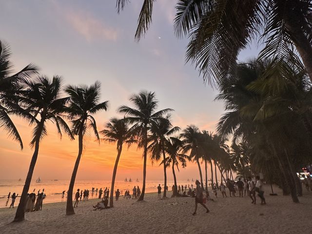 Magical Sunset of Boracay 🏝️🌇