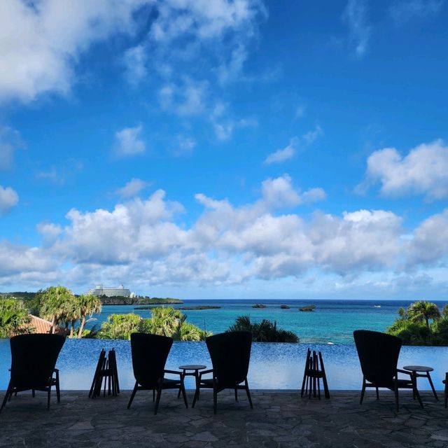 //絶景//また行きたい沖縄本島★海に続くハイアットリージェンシー瀬良垣