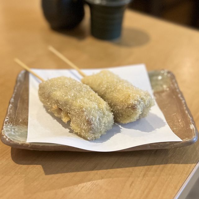 《東京》代々木にある1本から気軽に楽しめる串揚げ屋さん😋