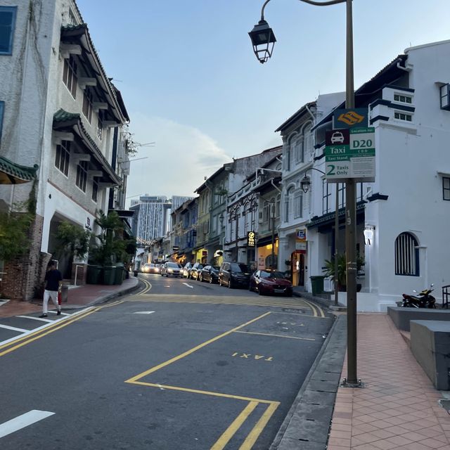 strolling around singapore