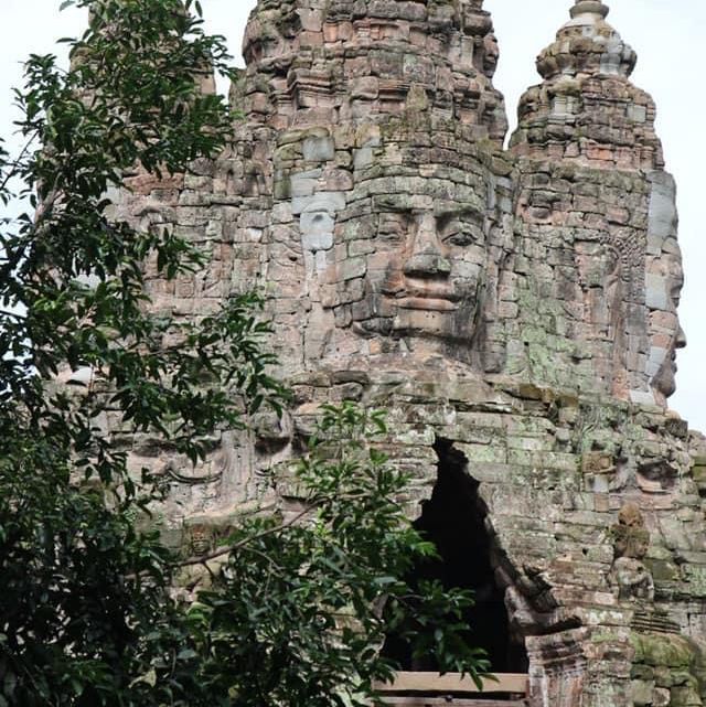 My Tripat Angkor Thom Temple in SiemRea