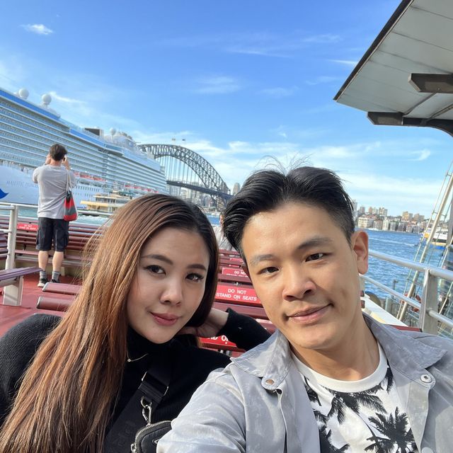 Ferry trip to Manly Beach, Sydney