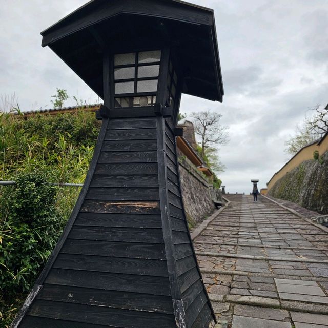 日本杵筑城下町的武士屋