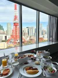 【東京/赤羽橋】東京タワーが見える特等席でのモーニング【ザ・プリンス パークタワー東京】