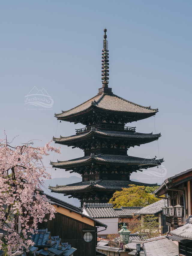 จุดถ่ายรูป Yasaka Pagoda เมืองเกียวโต