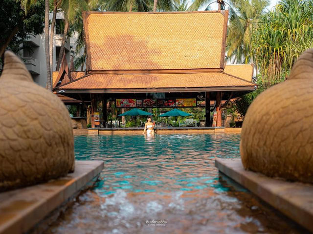รีสอร์ทใจกลางเมืองพัทยา ที่บรรยากาศสุดร่มรื่น🍃