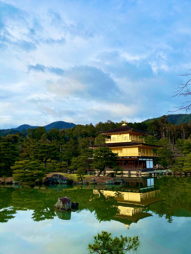 【日本京都】金閣寺：壯麗而神聖的黃金奇蹟