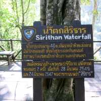Beautiful Sirithan Waterfall
