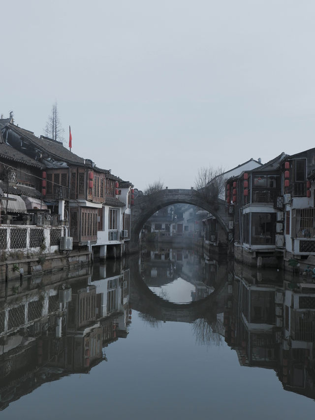上海郊游，江南小鎮朱家角 