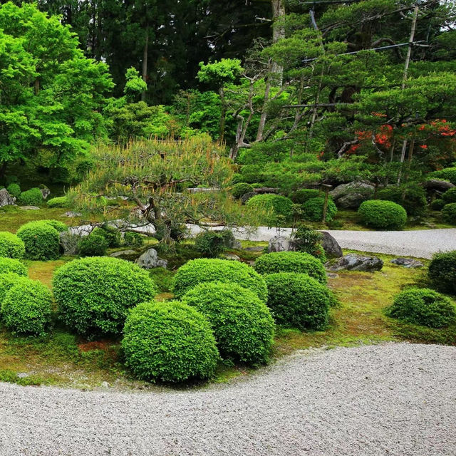 「安養園庭園」禪意枯山水景觀，超脫塵世的靈性狀態