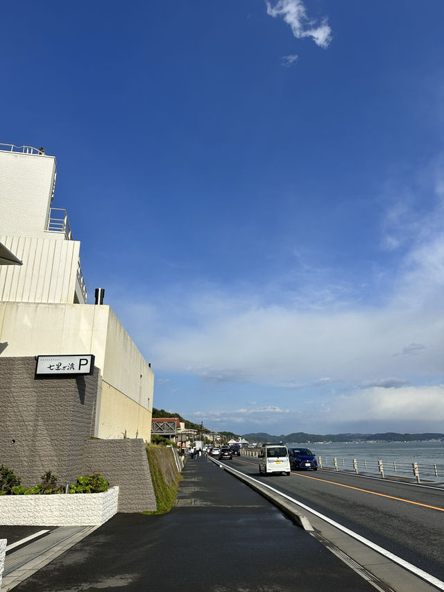 🇯🇵鐮倉 Triangle海景餐廳、美美構圖，適合七里浜站附近逛街