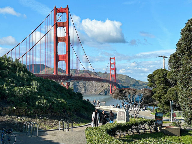 Iconic Golden Gate Bridge View Point 🇺🇸