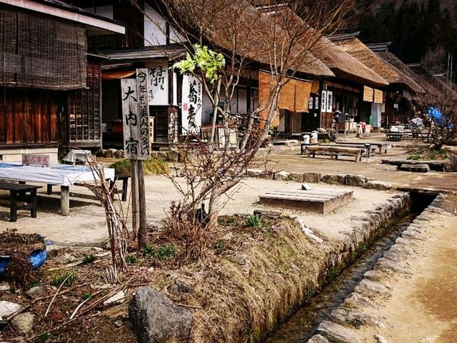 歴史ある宿場町🏘大内宿