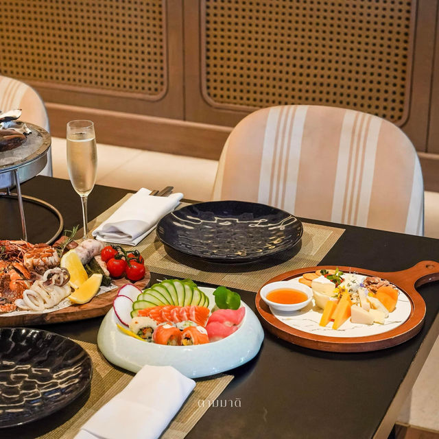 อิ่มไม่อั้น! บุฟเฟต์นานาชาติ 𝗦𝘂𝗻𝗱𝗮𝘆 𝗕𝗿𝘂𝗻