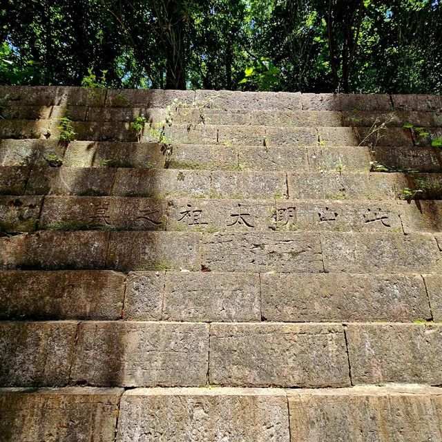 初夏遊南京，漫步明孝陵