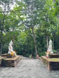 📍วัดอุโมงค์ ไหว้ขอพรวัดโบราณสวยงามด้วยธรรมชาติ