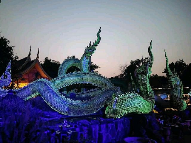 ชมพญานาคเรืองแสง @วัดป่าภูปัง
