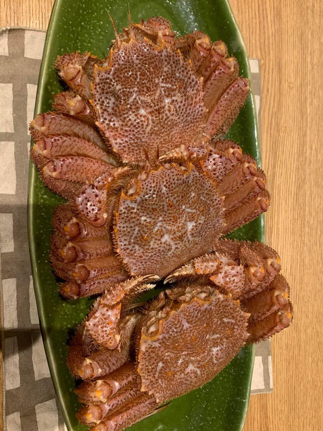 東京活毛蟹宴🫶🏻 銀座蟹みつ