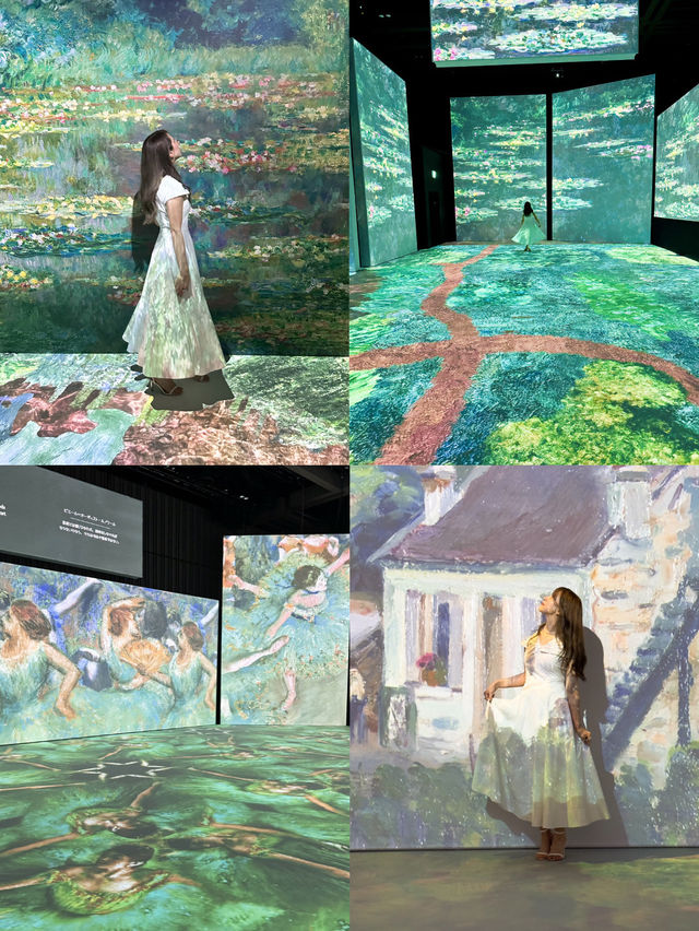 【日本橋】没入型展覧会「モネ&フレンズアライブ」五感で楽しむ印象派の世界🖼🪷