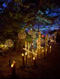 有名ホテルの庭園で絶景体験☺️✨高輪廿六夜✨竹あかり
