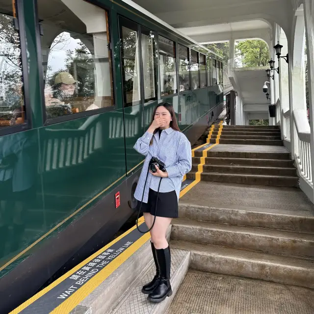 香港山頂隱藏打卡點📥 白加道站🚋