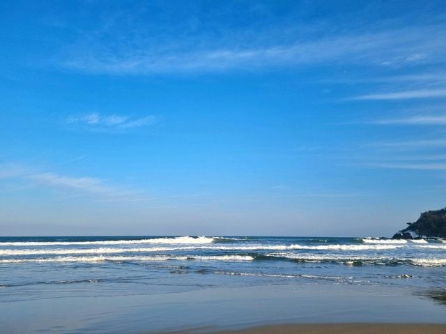 양양여행 필수코스! 🏖낙산해수욕장💙🩵💙🩵