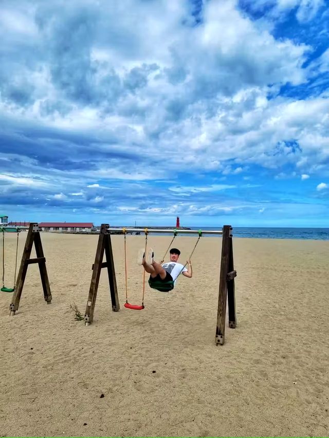 그림같은 풍경을 볼 수 있는 낙산해수욕장🏖