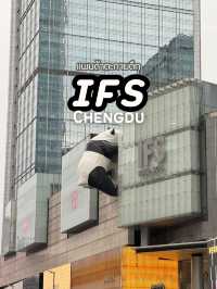 แพนด้าตะกายตึก IFS เฉิงตู