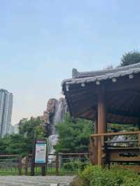 모담공원의 핫플레이스 모담폭포