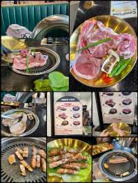 在曼谷吃韓燒豬肉是更好味的,五花腩最好味