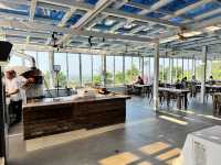 新竹湖口-空ㄟ咖啡 看夜景、夜夕陽的景觀咖啡廳|寵物友善餐廳可帶狗、有廣大的草皮