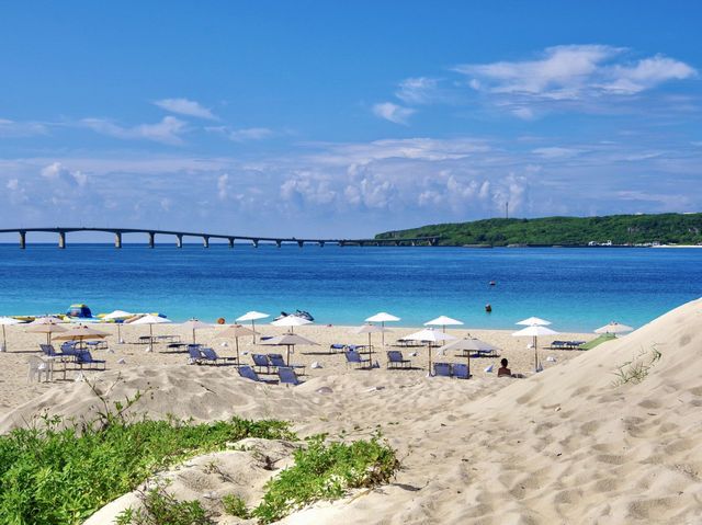 【沖縄・宮古島】宮古ブルーの白砂ビーチ🏖️