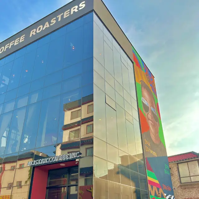 Incheon Chinatown's 'Alista' Cafe with Delicious Kenyan Coffee Beans.