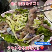 【富平】ウニョウニョ元気なタコがマシッソヨ❤️