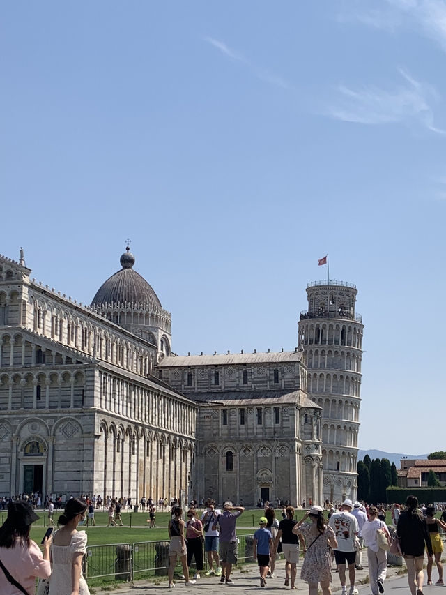 🇮🇹意大利旅行·人生必須推一次的比薩斜塔🍕