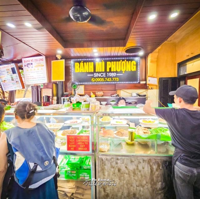 บั๋นหมี่ร้านดังในฮอยอัน