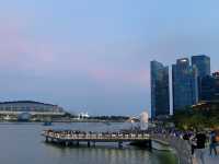 Marina Bay เดินเล่น ชมไฟ ที่สิงคโปร์