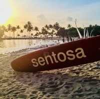 Sunset Serenity at Siloso Beach