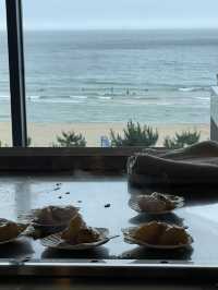 부산 송정 바닷가보면서 철판구이어때요 🌊