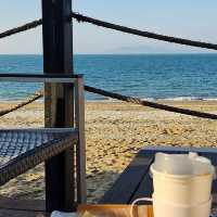 Haibada coffee - far from mainland 